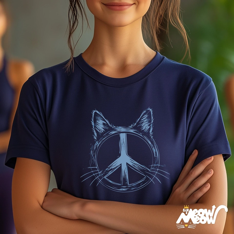 Peace Cat on an original Sir Meow Meow listing image